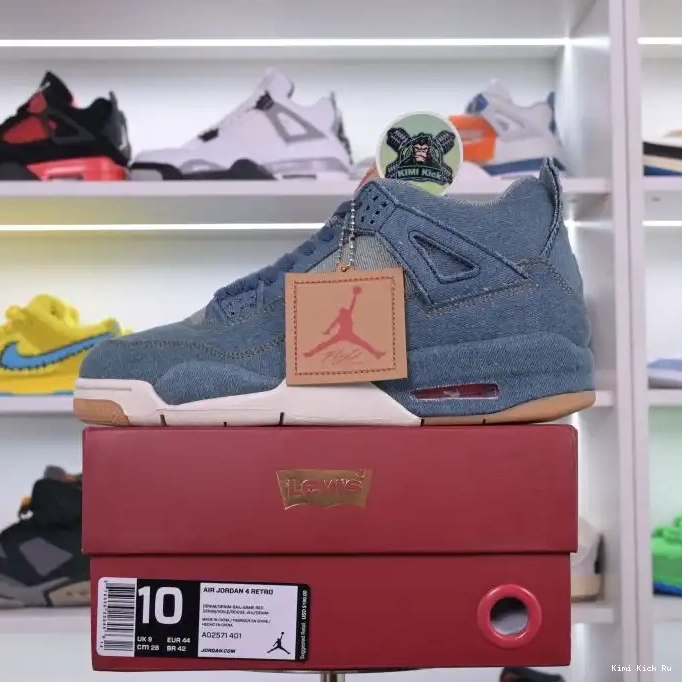 4 Kimikick Air Jordan levis Jordan denim retro 0710